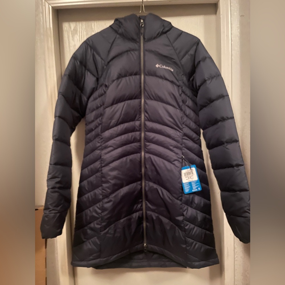 Columbia Women's Dark Blue Puffer Coat